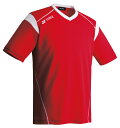 YONEX ヨネックス ジュニアゲームシャツSS レッド J140 FW1002J 001 | スポーツウェア ゲームシャツ プロスタイル Tシャツ 半袖 UVカット 吸汗速乾 制電 ポリエステル100% テニス サッカー ゲーム 練習 試合 ユニセックス ジュニア キッズ スポーツ(4)