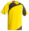 YONEX ヨネックス ジュニアゲームシャツSS イエロー J150 FW1004J 004 | スポーツウェア ゲームシャツ プロスタイル Tシャツ 半袖 UVカット 吸汗速乾 制電 ポリエステル100% テニス サッカー ゲーム 練習 試合 ユニセックス ジュニア キッズ スポーツ(4)