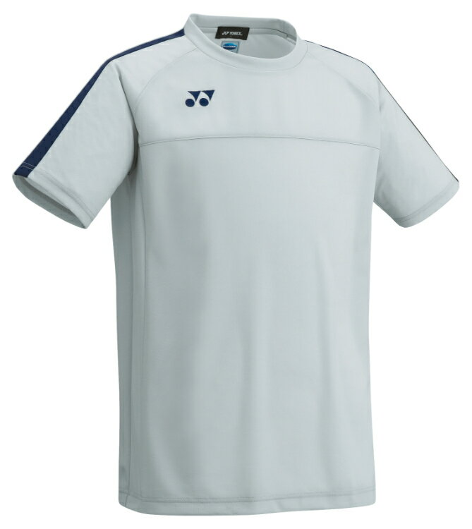 YONEX ヨネックス ユニゲームシャツ プロスタイル シルバー L FW1007 017 | スポーツウェア ゲームシャツ プロスタイル Tシャツ 半袖 UV...