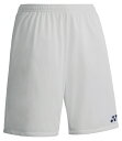 YONEX ヨネックス ユニゲームパンツ シルバー L FW2002 017 | スポーツウェア ゲームパンツ ハーフパンツ ショートパンツ UVカット 吸汗速乾 制電 ポリエステル100% テニス サッカー ゲーム 練習 試合 ユニセックス ジュニア キッズ スポーツ