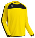 YONEX ヨネックス ジュニアトレーニングトップ イエロー J160 FW5006J 004 | スポーツウェア トレーニングトップ ロンT 長袖 トップス UVカット 吸汗速乾 制電 ポリエステル トレーニング 練習 試合 ユニセックス ジュニア キッズ スポーツ アウトドア(4)
