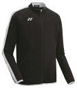YONEX ヨネックス ユニトレーニングトップ ブラック/シルバー L FW5007 076 | スポーツウェア トレーニングトップ ジャージ 長袖 上着 トップス UVカット 吸汗速乾 制電 ポリエステル トレーニング 練習 試合 ユニセックス ジュニア キッズ スポーツ アウトドア(4)