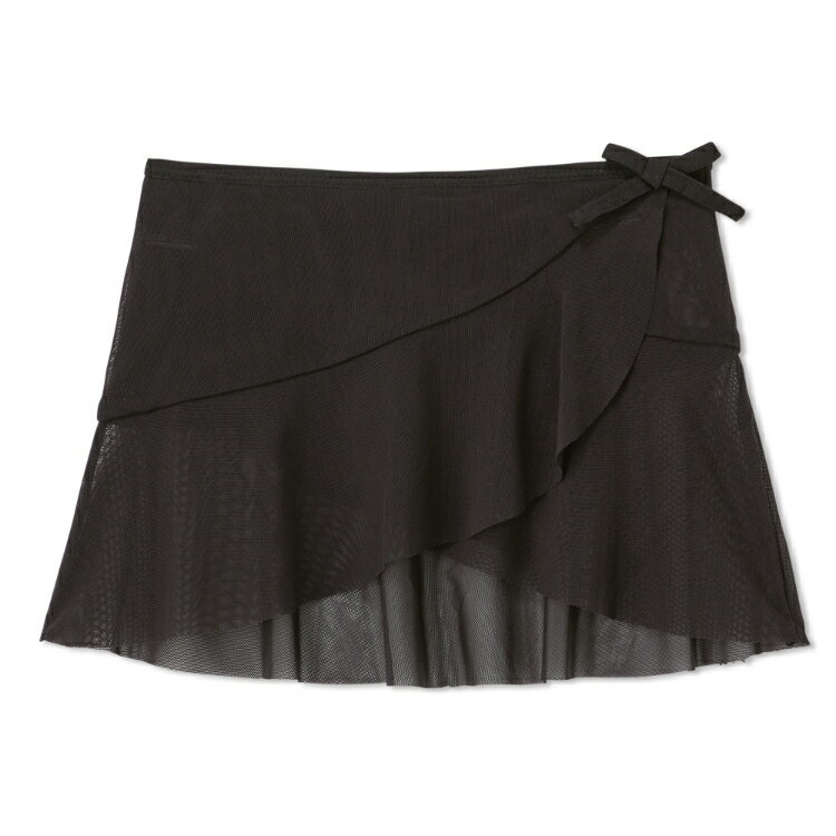 DANSKIN ダンスキン キッズストレッチチュールカバースカート K ブラック 130 | ボトムス スカート ウェア フィットネス キッズ 子供 ブラック 130 チュール 軽量 ストレッチ 履き心地 人気 可愛い かわいい おすすめ おしゃれ プレゼント ノベルティ