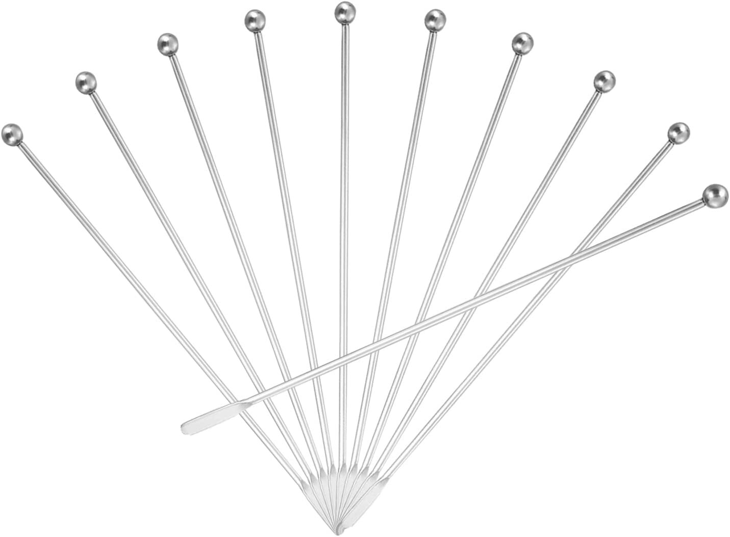 マドラー ステンレス (10本セット) 【 全長19の304ステンレス製 1000円ポッキリ 送料無 ...