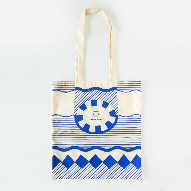 乐天商城 - パピエティグル TIGRE トートバッグ Pool パリ トート マルシェバッグ エコバック 日本限定 PAPIER TIGRE TOTE BAG 【メール便可】