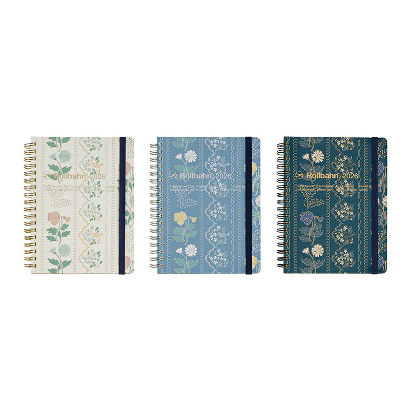 ロルバーン ダイアリー2026 手帳 2025年10月始まり レース L デルフォニックス マンスリー B6 DELFONICS 160048 smith かわいい ヨーロッパ【メール便対応】のサムネイル