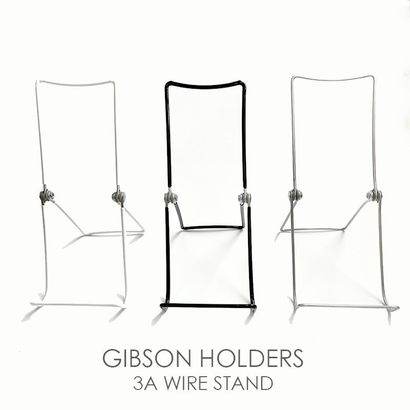 スリーワイヤースタンド ギブソンホルダーズ Lサイズ 3A GIBSON HOLDERS ブックスタンド スマホスタンド タブレットスタンド