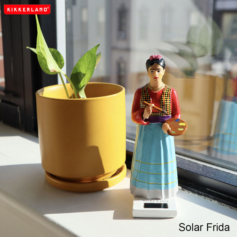 ソーラー フリーダ フリーダカーロ キッカーランド Kikkerland インテリア 雑貨 Solar Frida ソーラー電池
