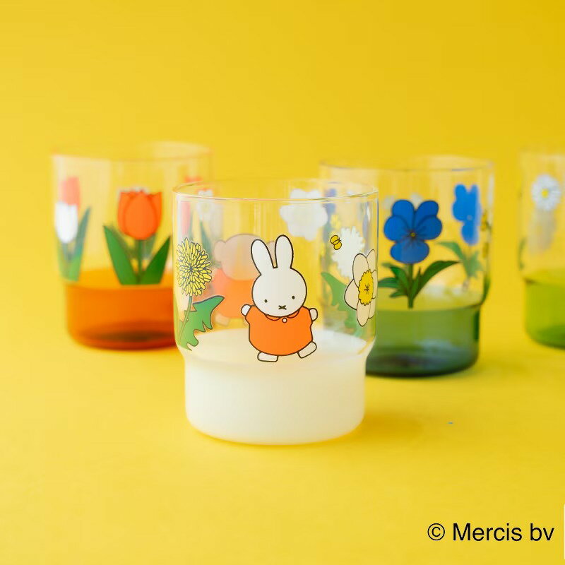 アマブロ フラワー スタッキング カップ FLOWER STACKING CUP amabro ミッフィー ガラス 耐熱 おしゃれ シンプル