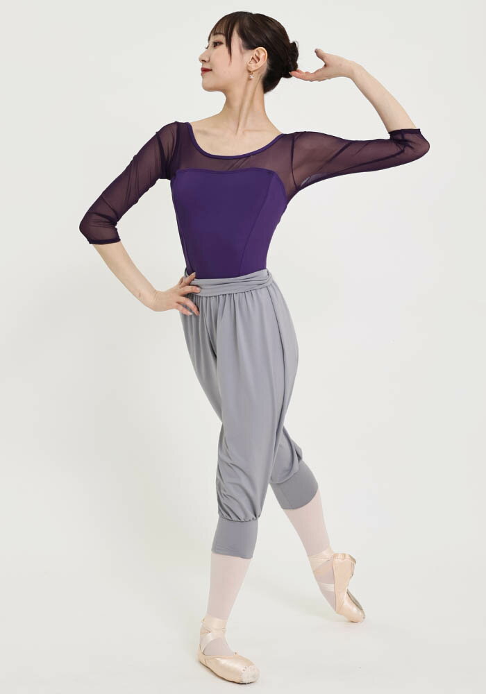 数量限定 バレエ 大人 21,860円のところ特別価格20,200円!特別2点セット【トリリビ】 レオタード ボトムス