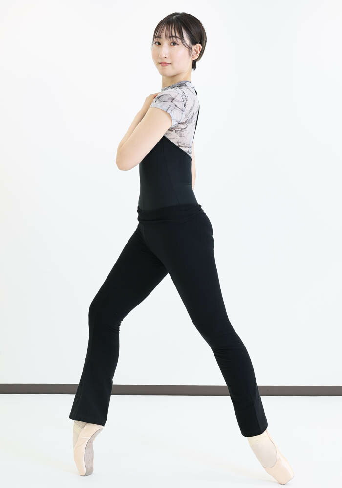 バレエ ボトムス ヨガパンツ リラクシングロングパンツ