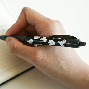 ゲルインクボールペン【ブラック】/デイリーライク Dailylike【メール便対応】デイリージェルペン 筆記用具 かわいい おしゃれ プレゼント ギフト お祝い バースデーカード メモ 結婚 ウェディング 手紙 フラミンゴ レースフラワー ビションフリーゼ フレッシュテイスト