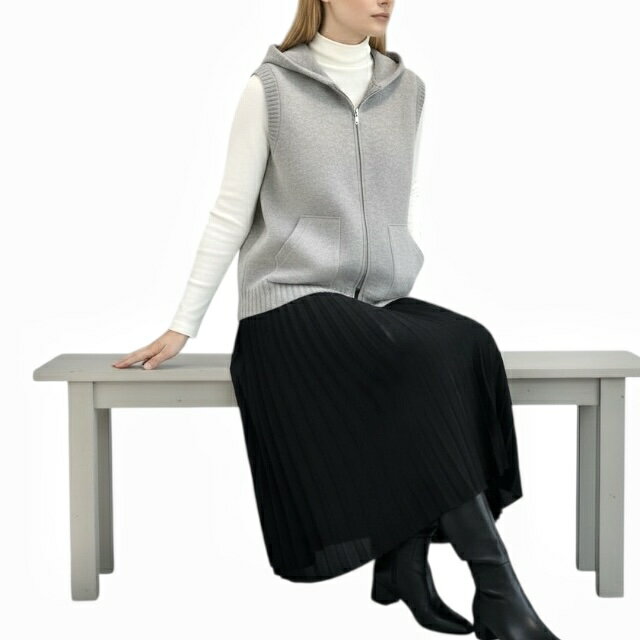 PUPULAププラリブニットトリム...