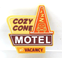 Disney-PIXAR CARS LAND Radiator Springs COZY CONE MOTEL Sally ディズニー ピクサー カーズランド限定 ラジエータースプリングス 「コージーコーン モーテル」 サリー マグネット