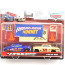 MATTEL CARS DIRT TRUCK FABULOUS HUDSON HORNET HEYDAY LEROY HEMING ダートトラック ファビュラス ハドソンホーネット ヘイデイ リロイ ヘミング. カードはダメージがございます。