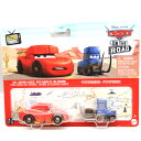 MATTEL CARS CAVE LIGHTNING McQUEEN & PITSTOPOSAURUS　ケイブ・ライトニング・マックイーン & ピットストッポサウルス*カードはダメージがございます。