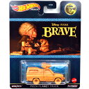 HOT WHEELS RETRO , REPLICA ENTERTAINMENT BRAVE - PIZZA PLANET TRUCK メリダとおそろしの森 - ピザ プラネット トラックUS 輸入版