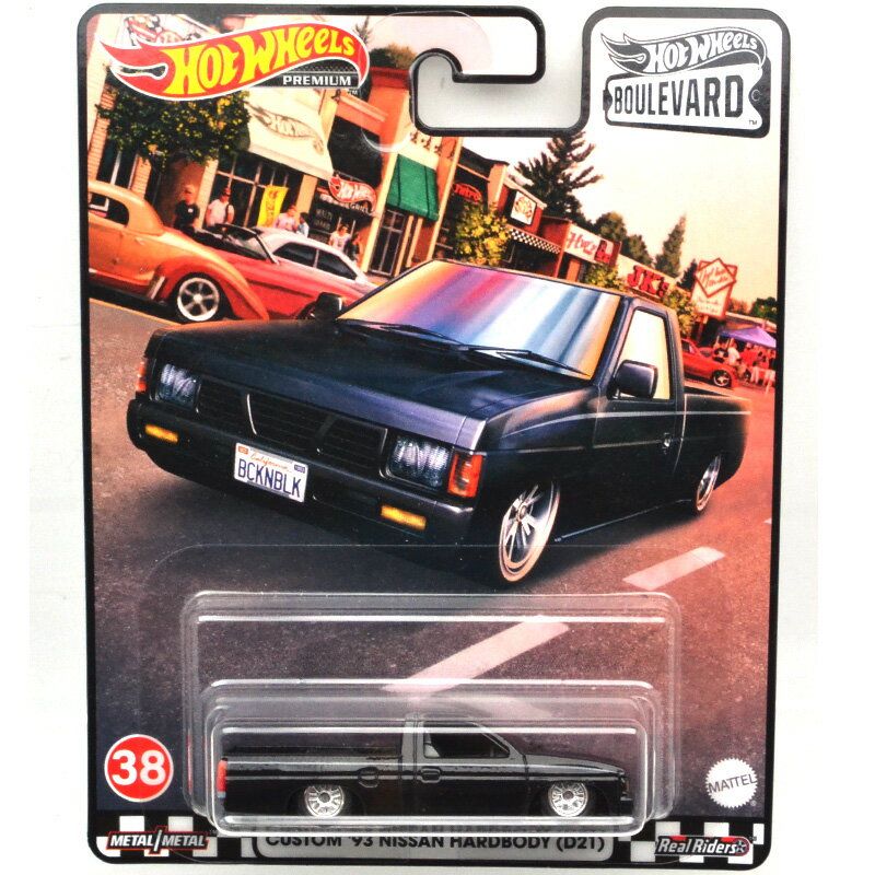 MATTEL HOTWHEELS BOULEVARD SERIES - CUSTOM 039 93 NISSAN HARDBODY(D21) マテル ホットウィールズ ブルバードシリーズ- カスタム 039 93 ニッサン ハードボディ(D21)