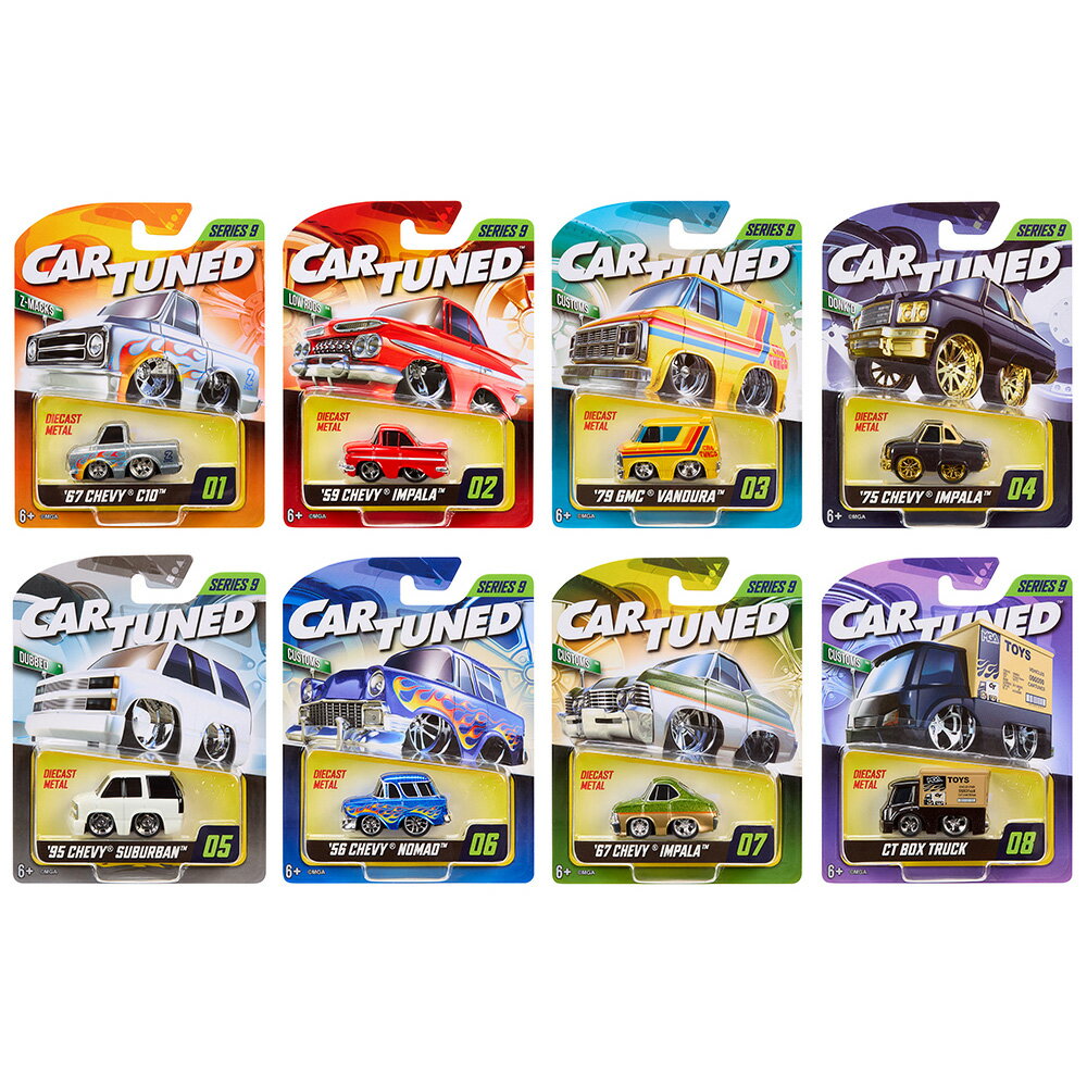 Rakuten - CAR TUNED 1:64 SERIES 9 (MAINLINE ASSORTMENT 2026)カー・チューンド 1:64 シリーズ9　(メインライン・アソートメント 2026)
