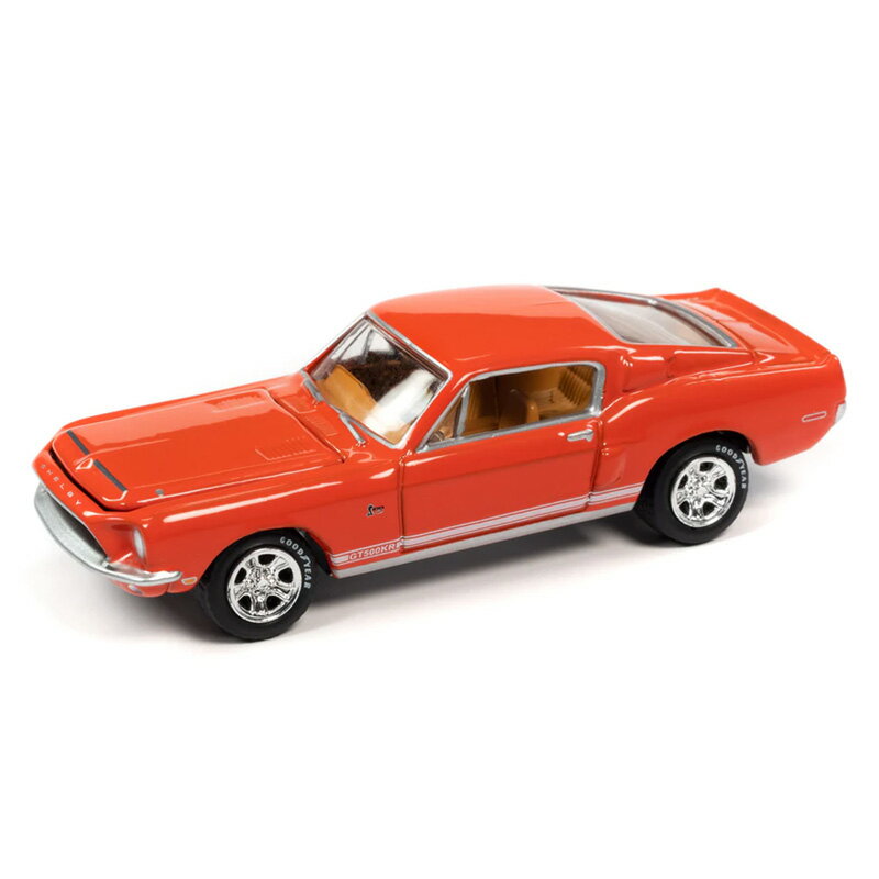 JOHNNY LIGHTNING 1968 SHELBY GT-500KR (CALPSO CORAL)1968 シェルビー GT-500KR (カリプソコーラル) 2