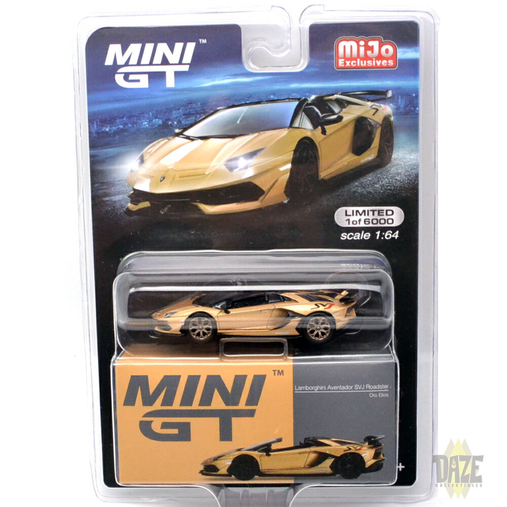 DAZE COLLECTIBLES㤨MiJo TOYS - LAMBORGHINI AVENTADOR SVJ ROADSTER (ORO ELIOS CHASE CARꥫMiJo Toys ꡡܥ륮ˡ٥󥿥ɡ SVJ ɥ ( פβǤʤ11,913ߤˤʤޤ