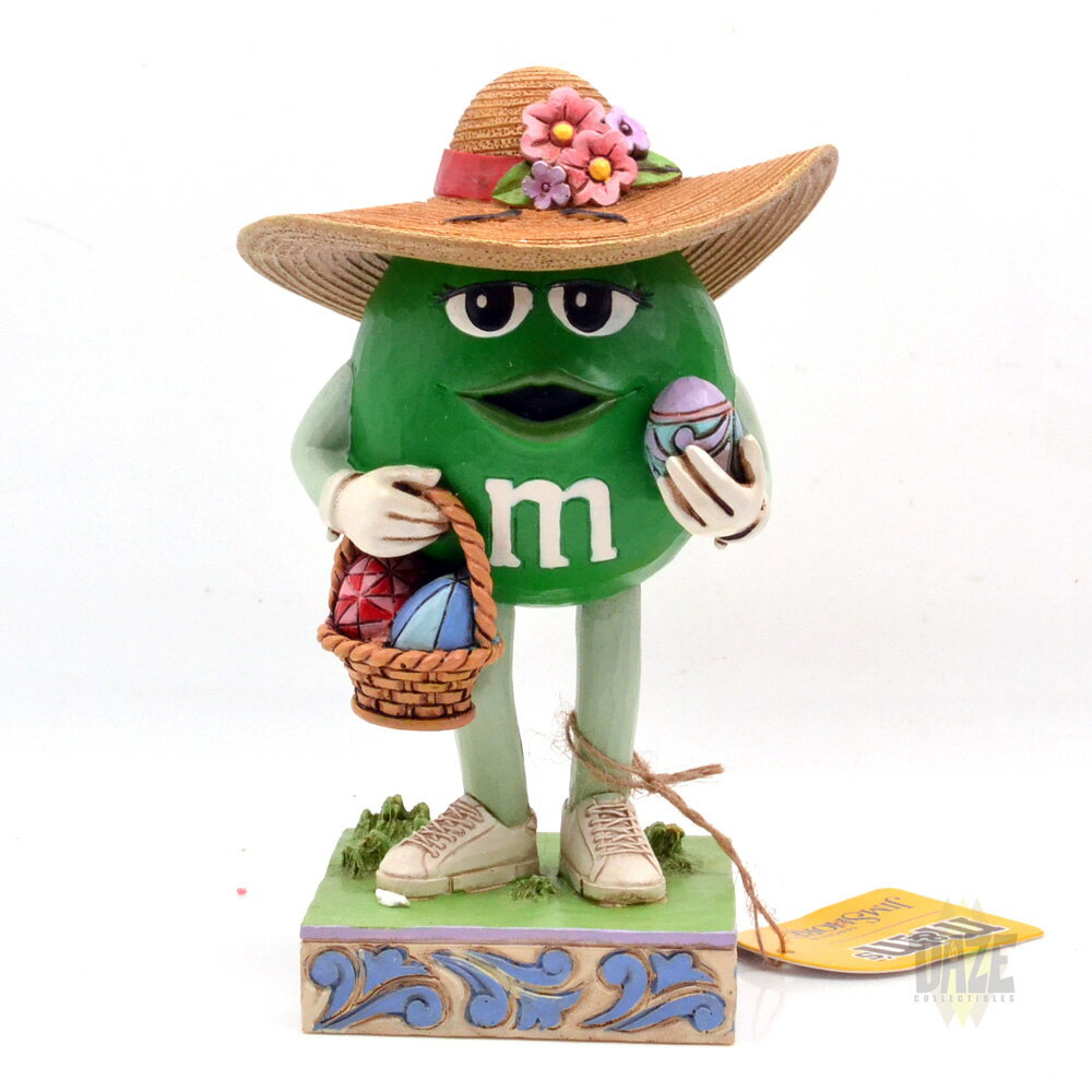 M&Ms EASTER GREEN WITH BASKET - JIM SHORE STATUEॢɥॺ꡼󡡥...