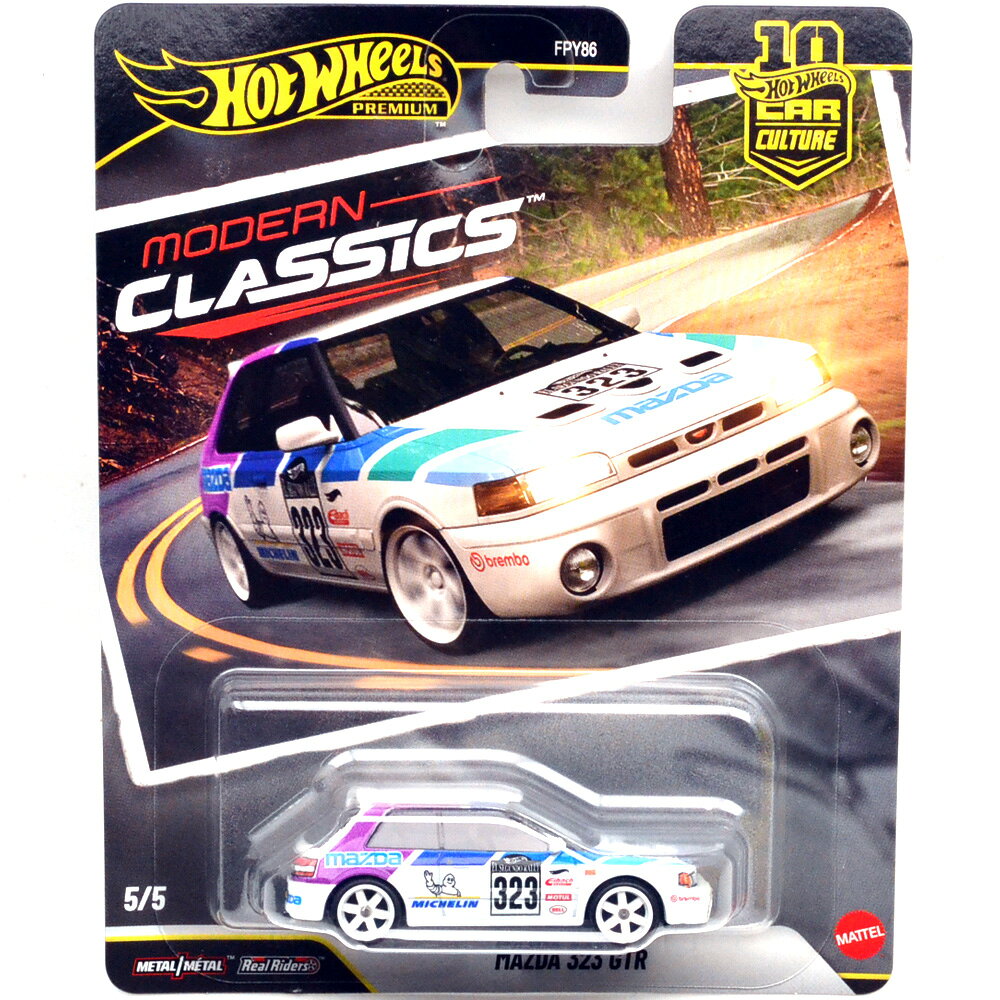 MODERN CLASSICS - MAZDA 323 GTR モダンクラシックス - マツダ 323 GTR US 輸入版　2026 CAR CULTURE "S" CASE