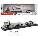 M2 MACHINES 1:64SCALE 1990 FORD C-8000 & 1987 FORD MUSTANG GT 1990 フォード C-8000 & 1987 フォード　マスタングGT