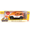 JADAYOTS 1/24@M&M@2007 JEEP WRANGLER W/ORANGE FIGURE WFC_gCY@M&Ms 2007 W[vEO[ /IWtBMA