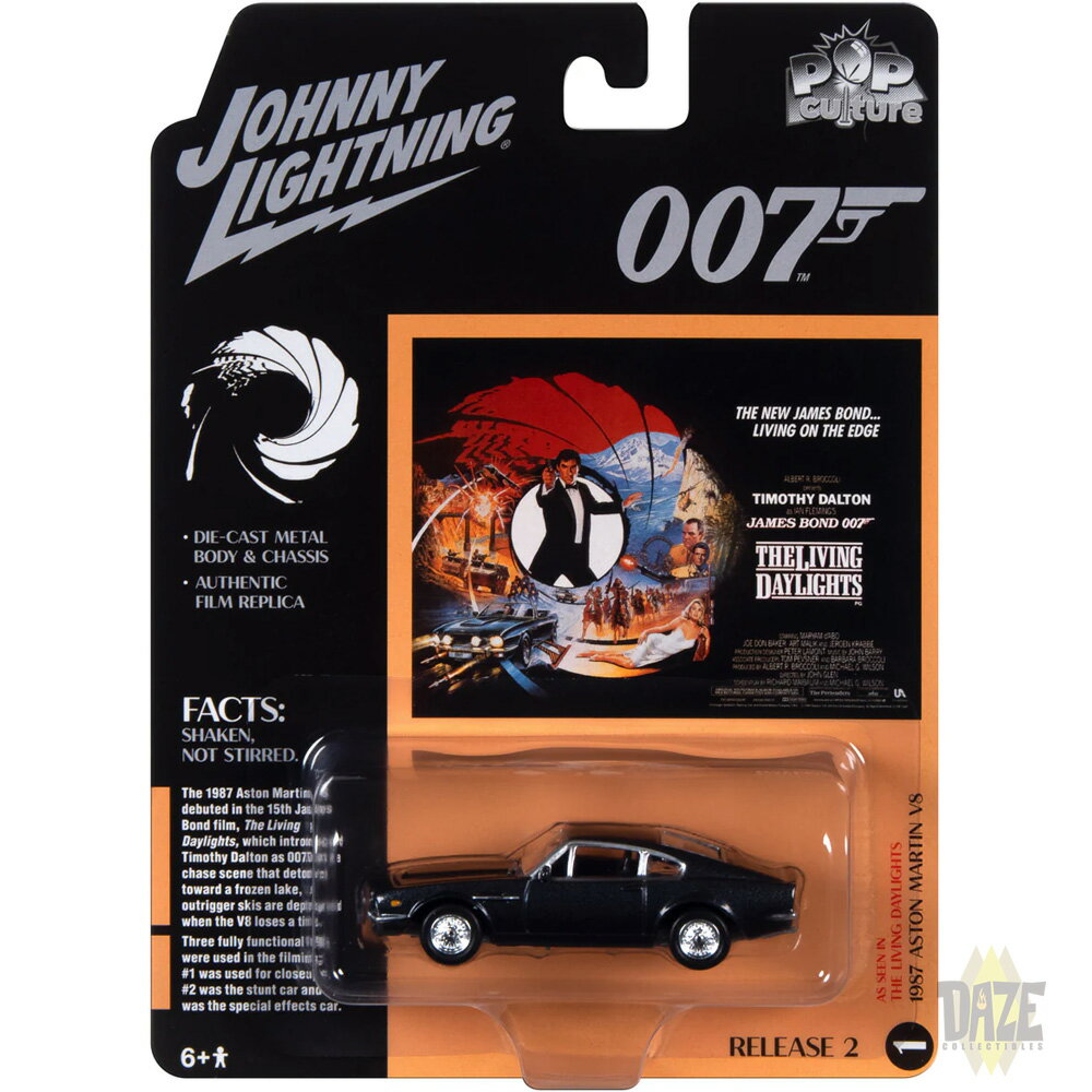 JAMES BOND 1987 ASTON MARTIN VANTAGE (007 THE LIVING DAYLIGHTS)ॹܥɡ1987 ȥ󡦥ޡ󡦥Хơ(007/ӥ󥰡ǥ饤)