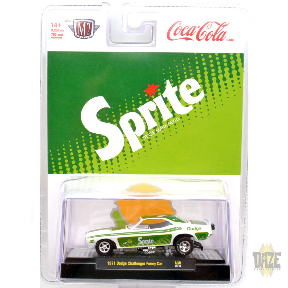 M2 1/64 SPRITE 1971 DODGE CHALLENGER FUNNY CAR スプライト　1971　ダッジ・チャレンジャー・ファニーカー