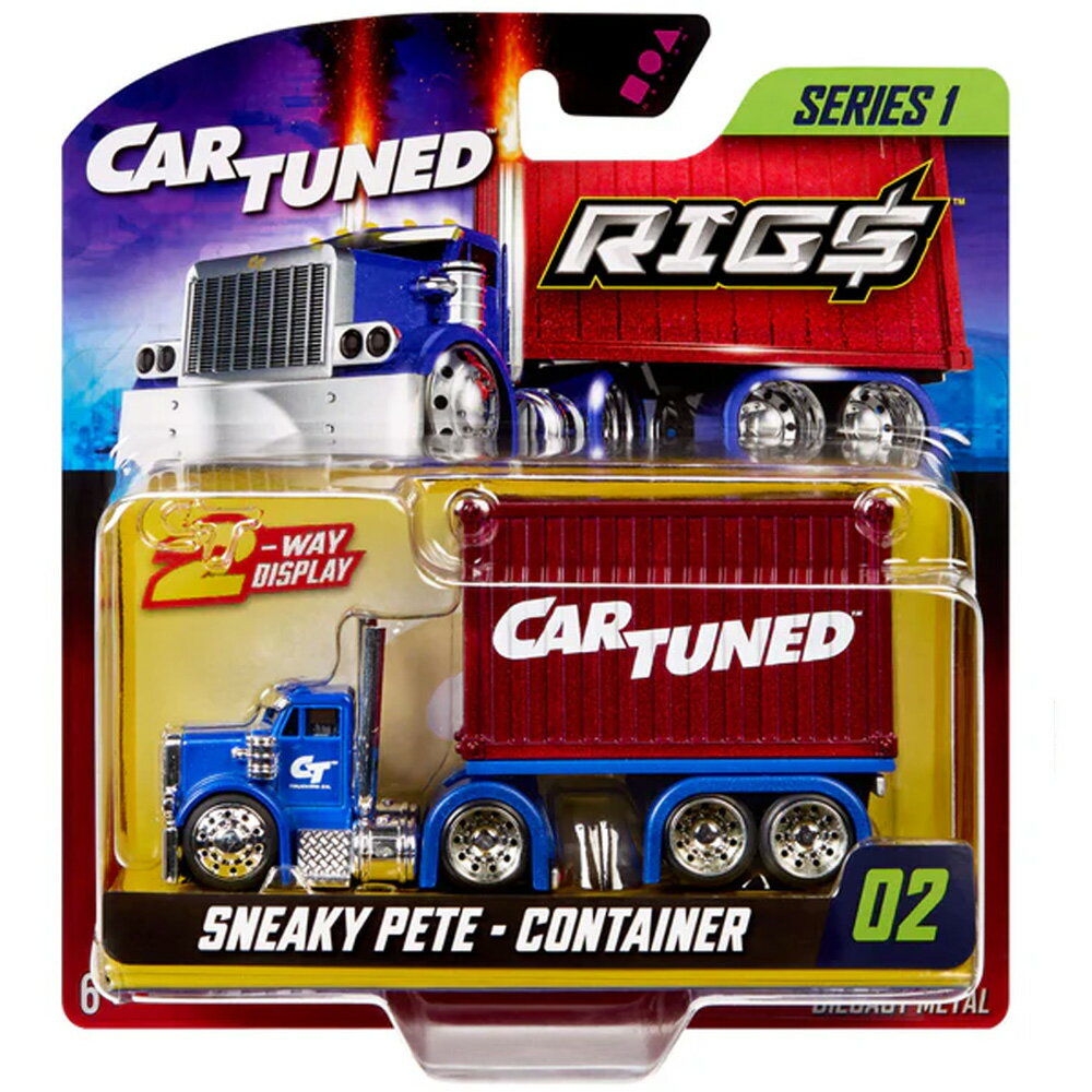 Rakuten - CAR TUNED CONTAINER RIGS SERIES 1 - SNEAKY PETE - CONTAINER (RED)カー・チューンド・コンテナー・リグズ- スネーキー・ピート(レッド)
