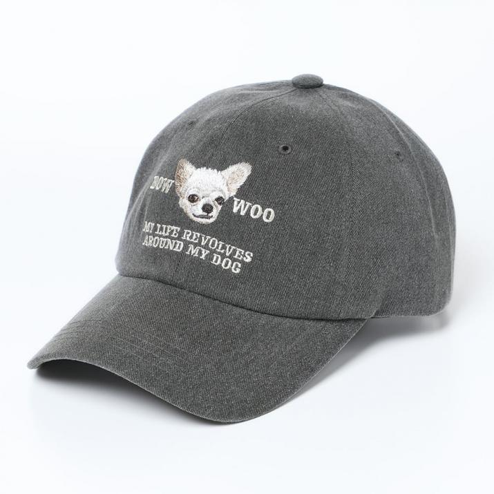 ∫《メール便の場合は、(※日時指定不可・郵便受け投函)(※損害補償なし・3,4日後のポスト投函)になります。※対応地域はショッピングガイドの配送目安をご確認下さい。》帽子/チワワ刺繍CAPです。メンズもレディースも使用OKの帽子です。「チワ...