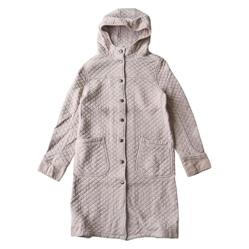 アーメン キルティングジャケット レディース ARMEN アーメン キルティング コート フード付き [NAM0553]レディース cotton quilt hooded coat 綿キルト コットンキルト