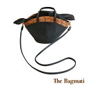 The Bagmati バグマティ ウィッカー×レザー ショルダーバック  レディース カゴバッグ バスケット ハンドバッグ トートバッグ ショルダーバッグ リゾートバッグ 本革