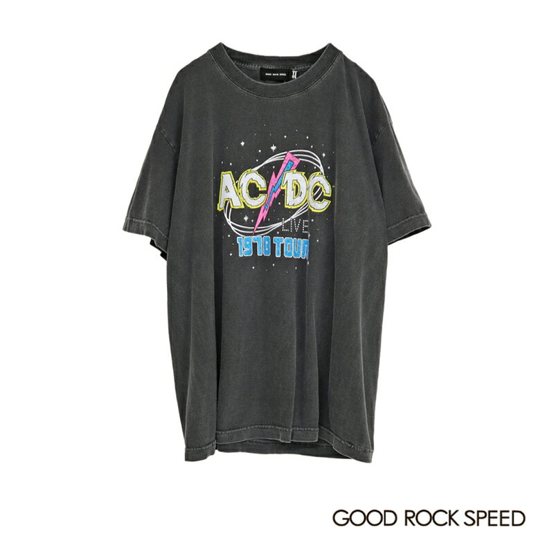 GOOD ROCK SPEED åɥåԡ AC/DC 1970 TOUR 硼ȥ꡼ T [24ACD002W] ǥ ǥ 饤 ƥ åȥ ץ륪С С ä Хɥƥ åƥ