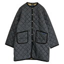 LAVENHAM ラベンハム クルーネック コート 正規品 [LV6114] レディース CREW NECK COAT LAVENSTER ラブンスター アウター ノーカラーコート キルティングコート