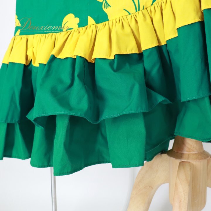 【中古】T&L MUUMUU FACTORY ムームーファクトリー フラダンス 衣装 ワンピース ド...