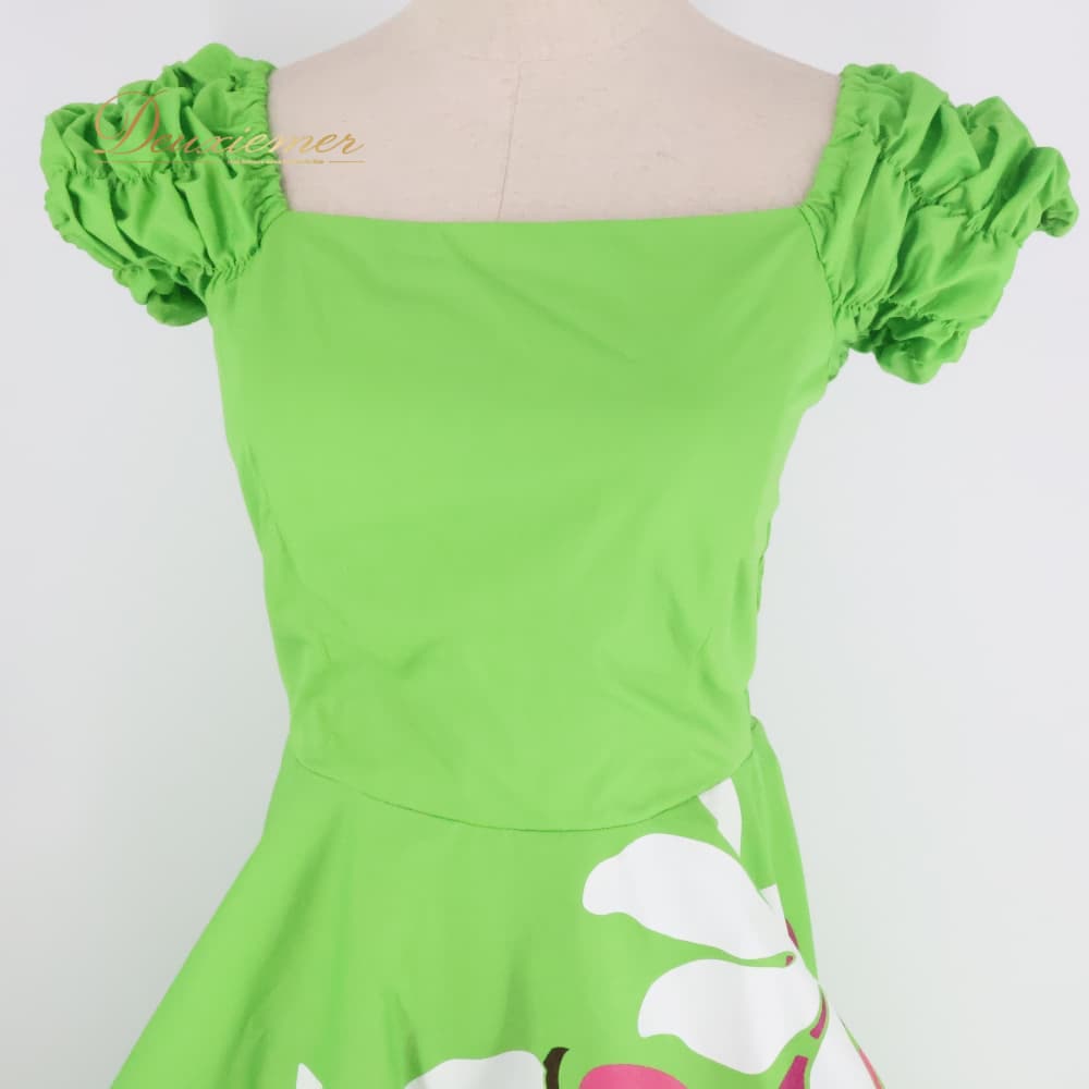 【中古】 ALOHA STANDARDS アロハスタンダード フラダンス 衣装 ワンピース ドレス...