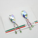 【中古】社交ダンス チャコット Chacott ピアス アクセサリー シルバー系 ダンス デモ 競技 揺れる キラキラ パーティ 発表会 アクセサリー デザイン...