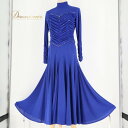 【中古】Chacott チャコット 社交ダンス 衣装 スタンダードドレス スタンダード ワンピース ドレス パーティドレス レディース S パーティ 発表会 ブ...