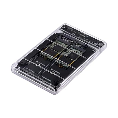 Cablec Dual NGFF B+M-Key M.2 SSDカードJBOD Raid 0ブリッジからUSB 3.0 Type-C USB-C 2.5インチSATAコンボシャーシ 全2種