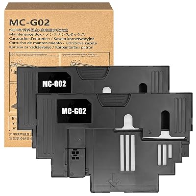 【LAIPENG】キャノン用 MC-G02 MCG02 【2パック 】 互換メンテナンスボックス