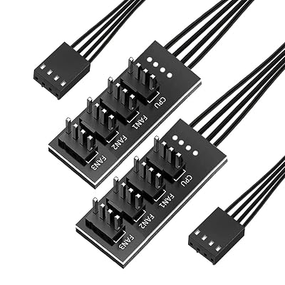 KILIGEN 2個の4ピンPWMファンハブ、CPUファンPCファンハブ用4ピンオス、コンピュータCPU/ケースファン電源マルチスプリッタコネクタケーブルアダプタ、12Vコンピュータ3ピン4ピンファン用商品説明【商品説明】style : PWM 4 ピン ファン ハブ4ピン PWM PC ファン ハブ PC 4 ウェイ スプリッターは、1 つの CPU ファン ポートを 4 つのファン ポートに拡張して、PC ケースのファン ポートの不足を解決し、マザーボードの負荷を軽減します。 多数のシステムファンを制御する必要がある愛好家向けに設計されています。PWM ファン ハブ PC 4 ウェイ スプリッター 1 つのマザーボード PWM ファン ヘッダーを拡張して、最大 5 つのファンをサポートできます。3 ピンまたは 4 ピン コネクタを備えた CPU またはケース ファンと互換性があります。注意!!! これはファンハブのみであり、ファン速度コントローラーではありません。ナイロン編組ケーブル：黒色編組スリーブと錫メッキ銅線を備えた35cm/13.8インチファンハブケーブル、抵抗が低く、安定した耐久性のある品質で、ほこりや破損を避けるだけでなく、長期にわたるパフォーマンスを提供します。プラグと取り付けが簡単：取り付けが簡単な強力な両面接着剤が付属しており、PCB自体を隠すオプションもあります。 PWM シャーシ ファン スプリッタ ケーブルをマザーボードに挿入し、もう一方の端を両面テープでシャーシに貼り付けるだけです。プラグアンドプレイ、接続が簡単。 延長ケーブルにより、マザーボードと CPU 冷却ファン間の柔軟性が向上します。 PC コンピューター ケースの内部マザーボード ファンへの電源供給が向上します。style : PWM (1 対 3)PCコンピュータのマザーボードファン用の優れた4ピンPWM1対3スプリッタファン電源延長ケーブルにより、PCコンピュータのケースを簡単に作成できます。幅広い互換性：ケーブルは、4ピンメスコネクタと4ピンオスコネクタの1つで、4ピンおよび3ピンファンケーブルをサポートします。ファン電源ケーブルは、4ピンおよび3ピンPCケースファンと互換性があります。プラグを差し込むのが簡単なファン延長ケーブルは、マザーボードとCPU冷却ファンの間の柔軟性を高めます。黒のスリーブナイロン編組ケーブルは、より耐久性があり、PCケースの内側をより清潔できれいに見せます。パッケージの内容：4本の黒27cm1対3スプリッターファン電源延長ケーブル、オスからメスへのコネクタプラグ。style : PWM (1 対 2)PCコンピュータのマザーボードファン用の優れた4ピンPWM1対2スプリッタファン電源延長ケーブルにより、PCコンピュータのケースを簡単に作成できます。幅広い互換性：ケーブルは、4ピンメスコネクタと4ピンオスコネクタの1つで、4ピンおよび3ピンファンケーブルをサポートします。ファン電源ケーブルは、4ピンおよび3ピンPCケースファンと互換性があります。プラグを差し込むのが簡単なファン延長ケーブルは、マザーボードとCPU冷却ファンの間の柔軟性を高めます。黒のスリーブナイロン編組ケーブルは、より耐久性があり、PCケースの内側をより清潔できれいに見せます。パッケージの内容：6本の黒の1対2スプリッターファン電源延長ケーブル、オスからメスのコネクタプラグ。style : PWM (1 対 1)4ピンオス-メスファン延長ケーブル。4ピンPMWファンコネクタおよび3ピンファンコネクタと互換性があります。高品質のPWMファン延長ケーブルは、マザーボードとCPUファンを配置して最適な冷却を実現し、ケース内のファンケーブルを延長するための柔軟性を高めます。黒のスリーブナイロン編組ケーブルは、より耐久性があり、PCケースの内側をより清潔できれいに見せます。ケーブルは1つの4ピンメスコネクタから4ピンオスコネクタで、CPUまたはPCケースファンに適しています。プラグを差し込むのが簡単なファン延長ケーブルは、マザーボードとCPU冷却ファンの間の柔軟性を高めます。style : PWM (1 対 1) 42cm4 ピン オス - メス ファン延長ケーブル。4 ピン PMW ファン コネクタおよび 3 ピン ファン コネクタと互換性があります。高品質の PWM ファン延長ケーブルは、ケース内のファン ケーブルを延長して最適な冷却を実現するためにマザーボードと CPU ファンをより柔軟に配置できます。黒色のスリーブ付きナイロン編組ケーブル、より耐久性があり、PC ケースの内部をより清潔で整然と見せます。このケーブルは、4 ピン メス コネクタと 4 ピン オス コネクタを接続したもので、CPU または PC ケース ファンに適しています。接続が簡単なファン延長ケーブルにより、マザーボードと CPU 冷却ファン間の柔軟性が向上します。