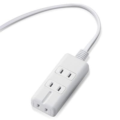 エレコム 電源タップ マグネット 3m 4個口(内3ピン1) ホワイト T-KM01-2430WH商品説明【商品説明】size : 3m style : 4個口オフィスやご家庭など、さまざまなシーンで使いやすいマグネット,ほこり防止シャッター,雷サージ付電源タップ。未使用時にほこりの侵入を防止する「ほこり防止シャッター」を装備した電源タップです。また、差込口には耐熱性に優れたユリア樹脂を使用しており、万一の発熱の際にも融解しにくく、電気火災の防止に有効です。タップ底面の強力なネオジム磁石でしっかり固定できます。トラッキング現象による火災の防止に役立つ絶縁キャップ付きのコンセントプラグを採用しています。電源コードには一般社団法人日本配線システム工業会規格(JWDS0010)に適合した二重被ふくコードを採用しており、断線や被ふく破れによる感電・火災の防止に有効です。狭い場所でも配線しやすい180°スイングプラグを採用しています。プラグ仕様は2ピン式で、便利な4個口タイプです。突然の落雷による雷サージから、パソコンやAV機器などの精密機器を守る雷ガードタップ。最大サージ電圧12,500Vの高性能雷サージ吸収素子(バリスタ)を内蔵し、わずかなサージで回復不能になる可能性がある機器を、落雷から守るのに非常に有効なアイテムです。(※最大サージ電圧12,500VはJEC210/212規格に基づく数値です。)側面に3ピンプラグも挿すことができます。size : 3m style : 3個口オフィスやご家庭など、さまざまなシーンで使いやすいマグネット,ほこり防止シャッター,雷サージ付電源タップ。未使用時にほこりの侵入を防止する「ほこり防止シャッター」を装備した電源タップです。また、差込口には耐熱性に優れたユリア樹脂を使用しており、万一の発熱の際にも融解しにくく、電気火災の防止に有効です。タップ底面の強力なネオジム磁石でしっかり固定できます。トラッキング現象による火災の防止に役立つ絶縁キャップ付きのコンセントプラグを採用しています。電源コードには一般社団法人日本配線システム工業会規格(JWDS0010)に適合した二重被ふくコードを採用しており、断線や被ふく破れによる感電・火災の防止に有効です。狭い場所でも配線しやすい180°スイングプラグを採用しています。プラグ仕様は2ピン式で、便利な3個口タイプです。突然の落雷による雷サージから、パソコンやAV機器などの精密機器を守る雷ガードタップ。最大サージ電圧12,500Vの高性能雷サージ吸収素子(バリスタ)を内蔵し、わずかなサージで回復不能になる可能性がある機器を、落雷から守るのに非常に有効なアイテムです。(※最大サージ電圧12,500VはJEC210/212規格に基づく数値です。)側面に3ピンプラグも挿すことができます。size : 2m style : 3個口オフィスやご家庭など、さまざまなシーンで使いやすいマグネット,ほこり防止シャッター,雷サージ付電源タップ。未使用時にほこりの侵入を防止する「ほこり防止シャッター」を装備した電源タップです。また、差込口には耐熱性に優れたユリア樹脂を使用しており、万一の発熱の際にも融解しにくく、電気火災の防止に有効です。タップ底面の強力なネオジム磁石でしっかり固定できます。トラッキング現象による火災の防止に役立つ絶縁キャップ付きのコンセントプラグを採用しています。電源コードには一般社団法人日本配線システム工業会規格(JWDS0010)に適合した二重被ふくコードを採用しており、断線や被ふく破れによる感電・火災の防止に有効です。狭い場所でも配線しやすい180°スイングプラグを採用しています。プラグ仕様は2ピン式で、便利な3個口タイプです。突然の落雷による雷サージから、パソコンやAV機器などの精密機器を守る雷ガードタップ。最大サージ電圧12,500Vの高性能雷サージ吸収素子(バリスタ)を内蔵し、わずかなサージで回復不能になる可能性がある機器を、落雷から守るのに非常に有効なアイテムです。(※最大サージ電圧12,500VはJEC210/212規格に基づく数値です。)側面に3ピンプラグも挿すことができます。size : 5m style : 4個口オフィスやご家庭など、さまざまなシーンで使いやすいマグネット,ほこり防止シャッター,雷サージ付電源タップ。未使用時にほこりの侵入を防止する「ほこり防止シャッター」を装備した電源タップです。また、差込口には耐熱性に優れたユリア樹脂を使用しており、万一の発熱の際にも融解しにくく、電気火災の防止に有効です。タップ底面の強力なネオジム磁石でしっかり固定できます。トラッキング現象による火災の防止に役立つ絶縁キャップ付きのコンセントプラグを採用しています。電源コードには一般社団法人日本配線システム工業会規格(JWDS0010)に適合した二重被ふくコードを採用しており、断線や被ふく破れによる感電・火災の防止に有効です。狭い場所でも配線しやすい180°スイングプラグを採用しています。プラグ仕様は2ピン式で、便利な4個口タイプです。突然の落雷による雷サージから、パソコンやAV機器などの精密機器を守る雷ガードタップ。最大サージ電圧12,500Vの高性能雷サージ吸収素子(バリスタ)を内蔵し、わずかなサージで回復不能になる可能性がある機器を、落雷から守るのに非常に有効なアイテムです。(※最大サージ電圧12,500VはJEC210/212規格に基づく数値です。)側面に3ピンプラグも挿すことができます。size : 2m style : 4個口オフィスやご家庭など、さまざまなシーンで使いやすいマグネット,ほこり防止シャッター,雷サージ付電源タップ。未使用時にほこりの侵入を防止する「ほこり防止シャッター」を装備した電源タップです。また、差込口には耐熱性に優れたユリア樹脂を使用しており、万一の発熱の際にも融解しにくく、電気火災の防止に有効です。タップ底面の強力なネオジム磁石でしっかり固定できます。トラッキング現象による火災の防止に役立つ絶縁キャップ付きのコンセントプラグを採用しています。電源コードには一般社団法人日本配線システム工業会規格(JWDS0010)に適合した二重被ふくコードを採用しており、断線や被ふく破れによる感電・火災の防止に有効です。狭い場所でも配線しやすい180°スイングプラグを採用しています。プラグ仕様は2ピン式で、便利な4個口タイプです。突然の落雷による雷サージから、パソコンやAV機器などの精密機器を守る雷ガードタップ。最大サージ電圧12,500Vの高性能雷サージ吸収素子(バリスタ)を内蔵し、わずかなサージで回復不能になる可能性がある機器を、落雷から守るのに非常に有効なアイテムです。(※最大サージ電圧12,500VはJEC210/212規格に基づく数値です。)側面に3ピンプラグも挿すことができます。size : 1m style : 4個口オフィスやご家庭など、さまざまなシーンで使いやすいマグネット,ほこり防止シャッター,雷サージ付電源タップ。未使用時にほこりの侵入を防止する「ほこり防止シャッター」を装備した電源タップです。また、差込口には耐熱性に優れたユリア樹脂を使用しており、万一の発熱の際にも融解しにくく、電気火災の防止に有効です。タップ底面の強力なネオジム磁石でしっかり固定できます。トラッキング現象による火災の防止に役立つ絶縁キャップ付きのコンセントプラグを採用しています。電源コードには一般社団法人日本配線システム工業会規格(JWDS0010)に適合した二重被ふくコードを採用しており、断線や被ふく破れによる感電・火災の防止に有効です。狭い場所でも配線しやすい180°スイングプラグを採用しています。プラグ仕様は2ピン式で、便利な4個口タイプです。突然の落雷による雷サージから、パソコンやAV機器などの精密機器を守る雷ガードタップ。最大サージ電圧12,500Vの高性能雷サージ吸収素子(バリスタ)を内蔵し、わずかなサージで回復不能になる可能性がある機器を、落雷から守るのに非常に有効なアイテムです。(※最大サージ電圧12,500VはJEC210/212規格に基づく数値です。)側面に3ピンプラグも挿すことができます。size : 5m style : 3個口オフィスやご家庭など、さまざまなシー