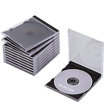 エレコム CD/DVDプラケース/1枚収納/10パック/ブラックブランドエレコム(ELECOM)色ブラックモデルCCD-JSCN10BK商品説明【商品概要】厚さ10.4mmの標準タイプ。インデックスカードだけでなく背ラベルも収納できる標準タイプのBlu-ray/DVD/CDケース。収容メディア:Blu-ray Disc/DVD/CD収容枚数(ケース1枚あたり):1枚ジャケット収納:○入り数:10材質:ポリスチレン【商品説明】【商品詳細】ブランド：エレコム(ELECOM)商品種別：メディアケース商品名：エレコム CD/DVDプラケース/1枚収納/10パック/ブラック製造元：エレコム(ELECOM)商品番号：CCD-JSCN10BK発売日：2014年04月27日商品内容：10枚色：ブラック【当店からの連絡】