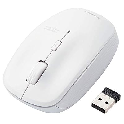 エレコム ワイヤレスマウス M-BL21DBSKWH 静音 抗菌 5ボタン 3段階ポインタ速度可変 ホワイトブランドエレコム(ELECOM)色ホワイトモデルM-BL21DBSKWH商品説明【商品概要】ネットの閲覧などの操作に便利な「進む」・「戻る」ボタンが付いた5ボタンワイヤレスBlueLEDマウス。マウスのクリック時のカチカチ音がしない静音スイッチを採用し、音が気になる場所でも使えます。無料でダウンロードできる「エレコムマウスアシスタント」を利用することで、各ボタンにお好みの機能を割り当てることができます。標準的なMサイズのため、長時間使用していても手が疲れにくく、オフィスでの利用にも適しています。こちらの製品は表面上における細菌の増殖を抑制、あるいは阻害する性能を有したもので、JIS(日本産業規格)が定める抗菌性試験に準拠したものです。【商品説明】【商品詳細】ブランド：エレコム(ELECOM)商品種別：マウス商品名：エレコム ワイヤレスマウス M-BL21DBSKWH 静音 抗菌 5ボタン 3段階ポインタ速度可変 ホワイト製造元：エレコム(ELECOM)商品番号：M-BL21DBSKWH発売日：2021年02月20日色：ホワイト商品タイプ：無線2.4GHz【当店からの連絡】