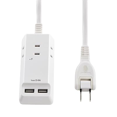 エルパ(ELPA) 電源タップ 雷ガード USBポート 2個口 AC 2個口 2.5m 合計2.4A 延長コード ほこりシャッター付 耐雷サージ スリム 卓上 家庭用 オフィス ホワイト 白 2.5メートル WL-2225SUブランドエルパ(ELPA)色モデルWL-2225SU商品説明【商品概要】スマートフォンを2台同時充電可能！（USBポート）接続された機器（iPhone、iPad、Android等）に対し、最適な出力を自動識別し、急速充電する自動識別機能雷から接続機器を守る耐雷サージ機能付2ポート合計2.4Aまでスッキリ配線できるスイングプラグ【商品説明】【商品詳細】ブランド：エルパ(ELPA)商品種別：電源タップ商品名：エルパ(ELPA) 電源タップ 雷ガード USBポート 2個口 AC 2個口 2.5m 合計2.4A 延長コード ほこりシャッター付 耐雷サージ スリム 卓上 家庭用 オフィス ホワイト 白 2.5メートル WL-2225SU製造元：エルパ(ELPA)商品番号：WL-2225SU発売日：2025年09月07日商品内容：2.5m商品タイプ：耐雷USBコード付きタップ【当店からの連絡】