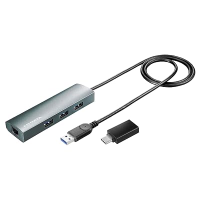 アイ・オー・データ IODATA USBハブ搭載ギガビットLANアダプター 日本メーカー US3-HB3ETG2/C 全1種