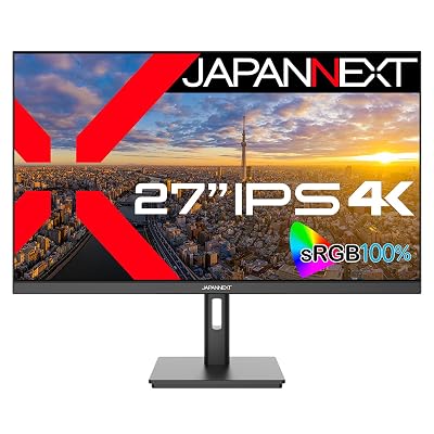 JAPANNEXT 27インチ モニター 4K UHD 3840x2160解像度 IPS ディスプレイ (HDMI/DisplayPort/スピーカー内蔵/VESA対応/ブルーライトカット) JN-IPS2709UHDRブランドJAPANNEXT色ブラックモデルJN-IPS2709UHDR商品説明【商品概要】27インチのIPSパネルを搭載、4K(3840 x 2160)解像度に対応した液晶モニターです。フルHD(1920 x 1080)の4倍の高解像度は複数のウィンドウの同時表示を可能にし、圧倒的な高生産性を実現します。あらゆる角度から見ても色やコントラストの変化がおきにくいIPSパネルを搭載し、広視野角上下左右178°を実現します。複数の入力を同時に表示する「PBP(Picture by Picture)」に対応、PBPモードでは、最大2つの入力映像を左右同時に表示可能。入力の一つを子画面にて表示する「PIP(Picture in Picture)」も可能です。インターフェイスはHDMI 2.0 x2、DisplayPort 1.4 x1を装備し様々な機器との接続が可能です。100x100mmのVESAマウントに対応しますので、別売りのモニターアームなどに使用が可能です。2W x2のスピーカーを内蔵しております。【商品説明】【商品詳細】ブランド：JAPANNEXT商品種別：パソコン・周辺機器商品名：JAPANNEXT 27インチ モニター 4K UHD 3840x2160解像度 IPS ディスプレイ (HDMI/DisplayPort/スピーカー内蔵/VESA対応/ブルーライトカット) JN-IPS2709UHDR製造元：JAPANNEXT商品番号：JN-IPS2709UHDR発売日：2024年03月15日商品内容：27色：ブラック商品タイプ：27インチ 4K IPS【当店からの連絡】